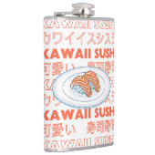 Taste of Japan Text & Sushi フラスク (右)