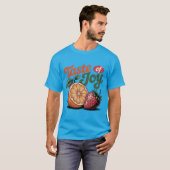 Taste of Joy レトロ オレンジ ストロベリー Tシャツ (正面フル)