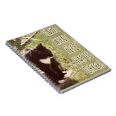 Taste of Life やる気を起こさせる Catフォト引用文 ノートブック (右側)