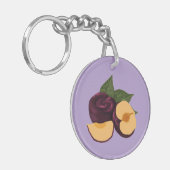 Tasteful Plums キーホルダー (正面左)
