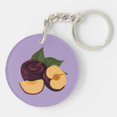 Tasteful Plums キーホルダー (裏面)
