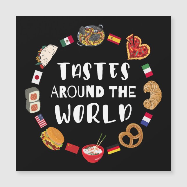 Tastes around the world (正面)