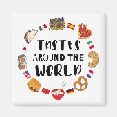 Tastes around the world マグネット (正面)