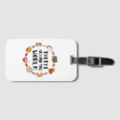 Tastes around the world ラゲッジタグ (正面横)