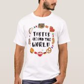 Tastes around the world tシャツ (正面)