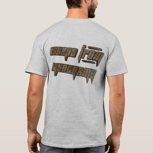 "Tastiger"のFMFのトライアドのワイシャツ Tシャツ (裏面)