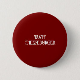 Tasty Cheeseburger Button 缶バッジ