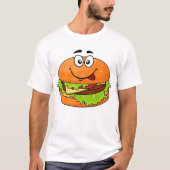 Tasty Hamburger T-Shirt Tシャツ (正面)