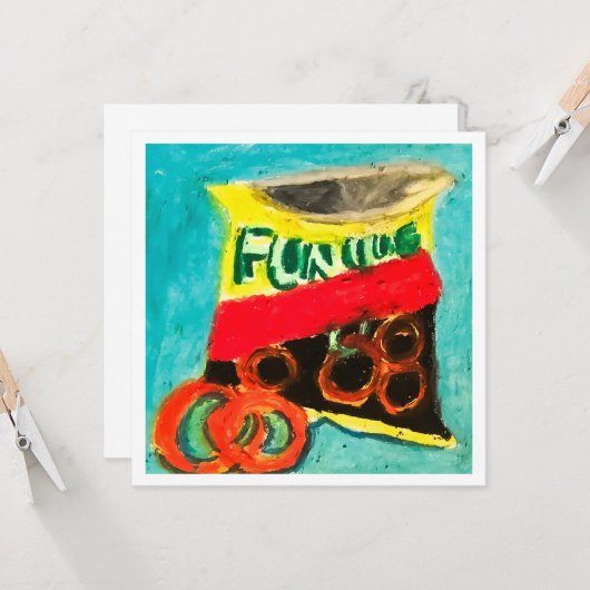 Tasty Snack カード (正面/裏面インサイチュ)