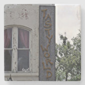 Tasty World,アテネ,ジョージア大理石コースター ストーンコースター (正面)