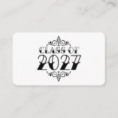 Tat風 2027年卒業 エンクロージャーカード (正面)