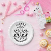 Tat-Style Class of 2027 Graduation ペーパープレート (パーティー)