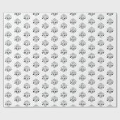 Tat-Style Class of 2027 Graduation ラッピングペーパー (フラット)