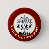 Tat Style Class of 2027 Graduation 缶バッジ (正面)