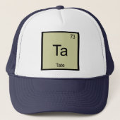 Tate Name Chemistry Element Periodic Table キャップ (正面)