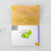 Taterのロマンチックな思考のおもしろいでキスをするなカード カード (内部)