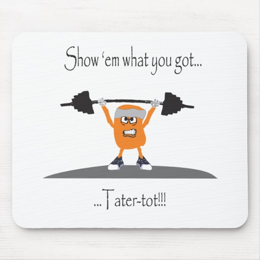 Tater凝灰岩幼児 マウスパッド (正面)