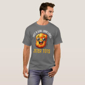 Taterot Lover Food Jokes Potato Nugget Foodie gift Tシャツ (正面フル)