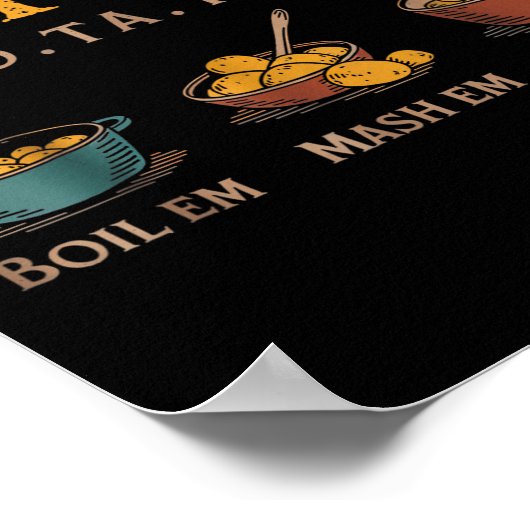 Taters -ta-toes  ポスター (角)