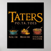 Taters -ta-toes  ポスター (正面)
