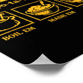 Taters -ta-toes T, Funny Tatoes Ta Toes  ポスター (角)