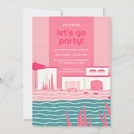 Tathyana専用のV2カスタム 招待状 (正面)