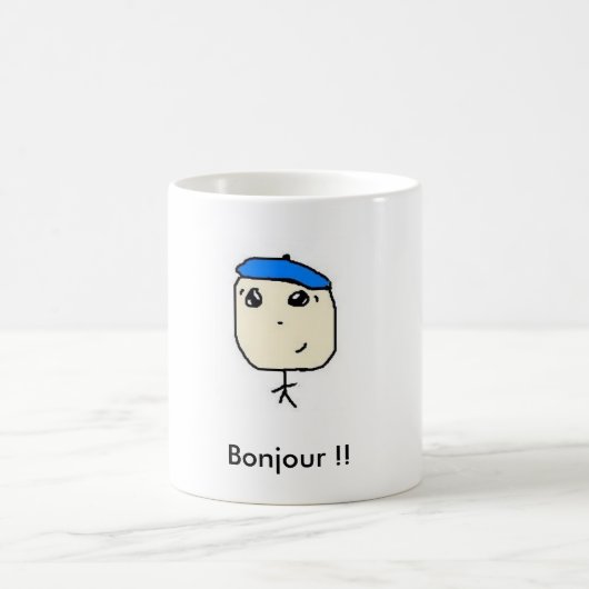 tato fr、Bonjour!! コーヒーマグカップ (中央)