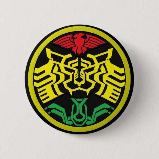 TaToBa Kamenrider OOOs Pin 缶バッジ (正面)