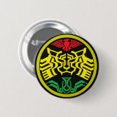 TaToBa Kamenrider OOOs Pin 缶バッジ (正面&裏面)