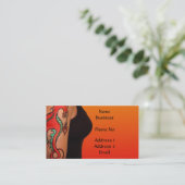 Tatoo Artistビジネス/プロファイルカード 名刺 (スタンド正面)