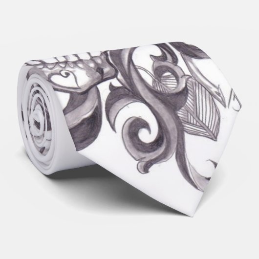 tatoo skull ネクタイ (ロール)
