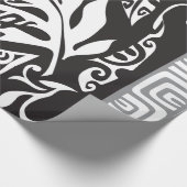 Tatouの光沢のある包装紙、30" x6 ラッピングペーパー (角)