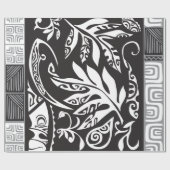 Tatouの光沢のある包装紙、30" x6 ラッピングペーパー (フラット)