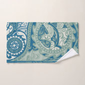 Tatou V - Bora Boraの礁湖のカスタムなBathタオルセット バスタオルセット (ハンドタオル)