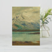 Tatra Mountain Landscape by Ladislav Mednyanszky 招待状 (スタンド正面)