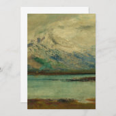 Tatra Mountain Landscape by Ladislav Mednyanszky 招待状 (正面/裏面)