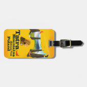 Tatra Mountains National Park，ポーランド ラゲッジタグ (正面横)