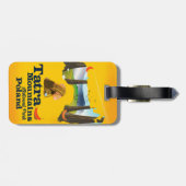 Tatra Mountains National Park，ポーランド ラゲッジタグ (裏面横)