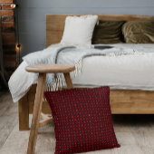 Tatrez Arab Thobe Artwork Pattern Henna Decor クッション