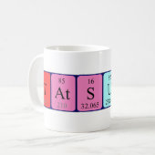 Tatsuki期別テーブル名mug コーヒーマグカップ (正面左)