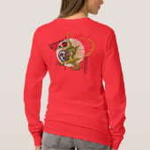 Tatsumaki Taikoのカジュアルなワイシャツ Tシャツ (裏面)