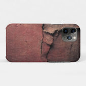 Tattered Canvas Abstract in Rust and Earth Case-Mate iPhoneケース (裏面(横))
