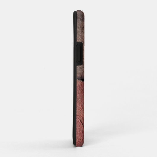 Tattered Canvas Abstract in Rust and Earth Case-Mate iPhoneケース (裏面/右)