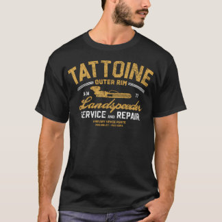 Tattoine Outer Rim - Land Speeder (Service And Rep Tシャツ