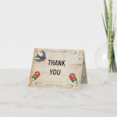 Tattooありがとうメモ サンキューカード (正面)