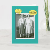 Tattooおもしろい名前または年齢の追加誕生日挨拶 カード (正面)