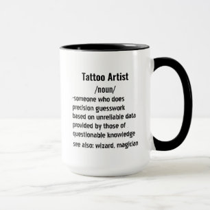 Tattooおもしろい Artist定義ギフト女男性へ性 マグカップ