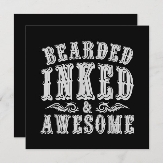 TattooアーティストタトゥーTattooistギフトアイディアTattoo シーズンカード (正面/裏面)