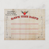 Tattoo日付はがきを保存 案内ポストカード (裏面)