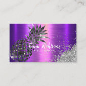 TATTOO除去グリッターきらめく名刺 名刺 (正面)